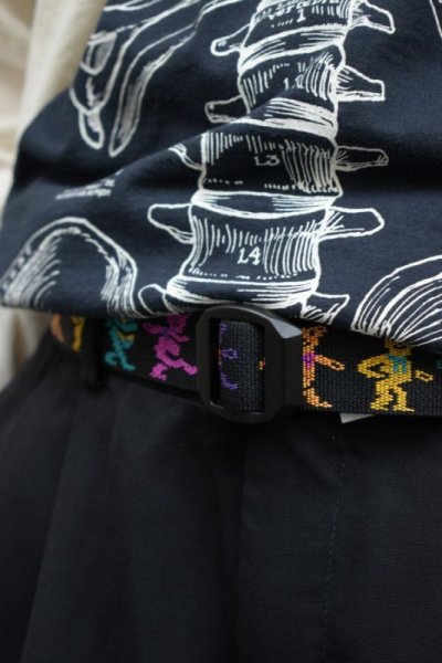 画像3: [NEW] BISON DESIGNS 30mm Elliptagon Buckle Belt "GRATEFUL DEAD"