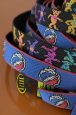 画像2: [NEW] BISON DESIGNS 30mm Elliptagon Buckle Belt "GRATEFUL DEAD" (2)