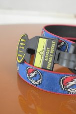 画像7: [NEW] BISON DESIGNS 30mm Elliptagon Buckle Belt "GRATEFUL DEAD" (7)