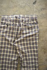 画像17: 70-80's broadcloth check pants (17)