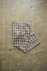 画像5: 70-80's broadcloth check pants (5)