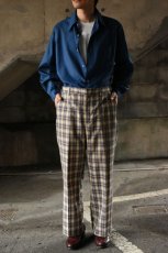 画像4: 70-80's broadcloth check pants (4)