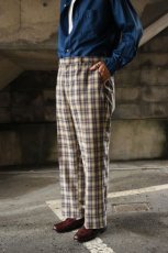 画像2: 70-80's broadcloth check pants (2)