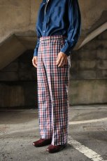 画像2: 70-80's broadcloth check pants (2)