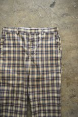 画像8: 70-80's broadcloth check pants (8)