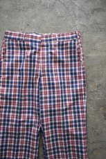 画像8: 70-80's broadcloth check pants (8)