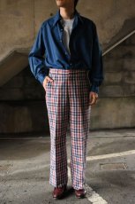 画像4: 70-80's broadcloth check pants (4)