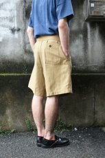 画像3: [DEADSTOCK] 90's ITALIAN ARMY gurkha shorts -cotton sateen- (3)