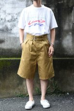 画像4: [DEADSTOCK] 90's ITALIAN ARMY gurkha shorts -cotton twill- (4)