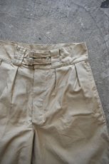 画像6: [DEADSTOCK] 90's ITALIAN ARMY gurkha shorts -cotton sateen- (6)