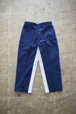 画像12: 〚TEXTURES〛 Inside Stripe Slacks - Navy × Reflector - (12)