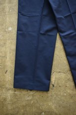 画像24: 〚TEXTURES〛 Inside Stripe Slacks - Navy × Reflector - (24)