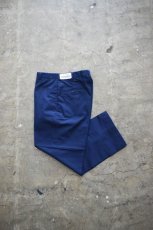 画像10: 〚TEXTURES〛 Inside Stripe Slacks - Navy × Reflector - (10)