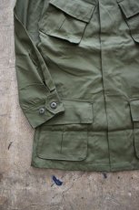 画像7: [DEADSTOCK] 70's US ARMY jungle fatigue jacket (7)