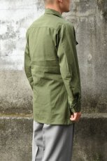 画像3: [DEADSTOCK] 70's US ARMY jungle fatigue jacket (3)