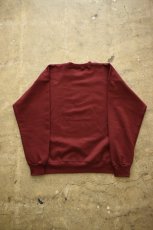 画像13: [NEW] Hanes crew neck sweat shirt -MAROON- (13)