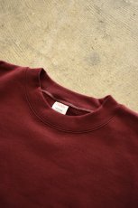 画像8: [NEW] Hanes crew neck sweat shirt -MAROON- (8)