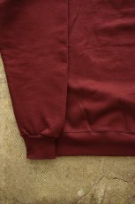 画像15: [NEW] Hanes crew neck sweat shirt -MAROON- (15)