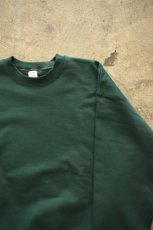 画像6: [NEW] Hanes crew neck sweat shirt -DEEP FOREST- (6)