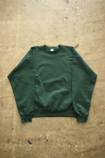 画像5: [NEW] Hanes crew neck sweat shirt -DEEP FOREST- (5)