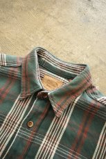 画像8: 90's ST JOHN'S BAY check flannel shirt (8)