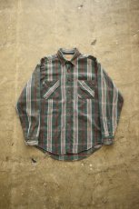 画像5: 90's ST JOHN'S BAY check flannel shirt (5)