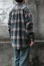 画像3: 90's ST JOHN'S BAY check flannel shirt (3)