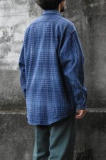 画像3: 90's ST JOHN'S BAY check flannel shirt (3)