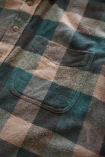 画像12: 90's ST JOHN'S BAY check flannel shirt (12)