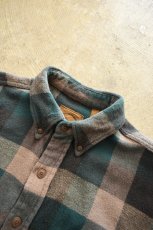 画像8: 90's ST JOHN'S BAY check flannel shirt (8)