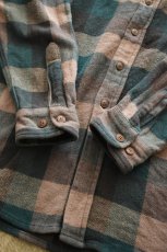 画像13: 90's ST JOHN'S BAY check flannel shirt (13)