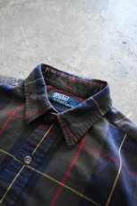 画像8: Ralph Lauren check flannel shirt [elbow patch] (8)