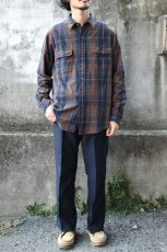 画像4: Ralph Lauren check flannel shirt [elbow patch] (4)