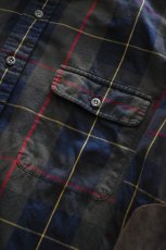 画像11: Ralph Lauren check flannel shirt [elbow patch] (11)