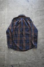 画像14: Ralph Lauren check flannel shirt [elbow patch] (14)