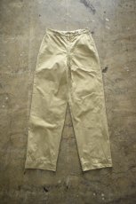 画像2: 60's US ARMY chino trousers -RAPID ZIP- (2)