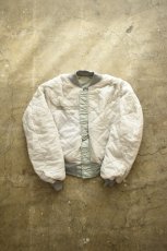 画像20: [DEADSTOCK] 90's CONCORD by ALPHA INDUSTRIES MA-1 flight jacket -SILVER/GRAY- (20)