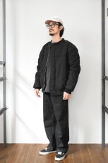 画像17: [NEW] Renegade Sports Wear Padded Circle Shoulder Derby Jacket [BLACK] (17)