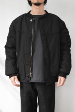 画像13: [NEW] Renegade Sports Wear Padded Circle Shoulder Derby Jacket [BLACK] (13)