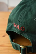 画像6: [NEW] POLO RALPH LAUREN cotton baseball 6 panel cap [GREEN]  (6)