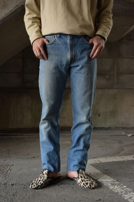 80's〜 Levi's 505 denim pants -MADE IN USA-
